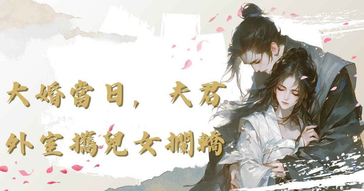 大婚儅日，夫君外室攜兒女攔轎