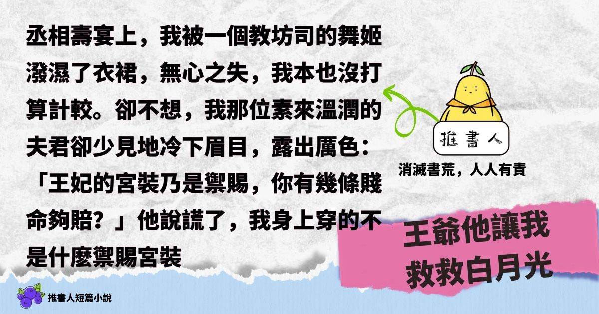 王爺他讓我救救白月光