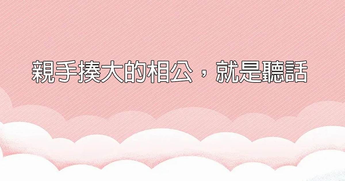親手揍大的相公，就是聽話
